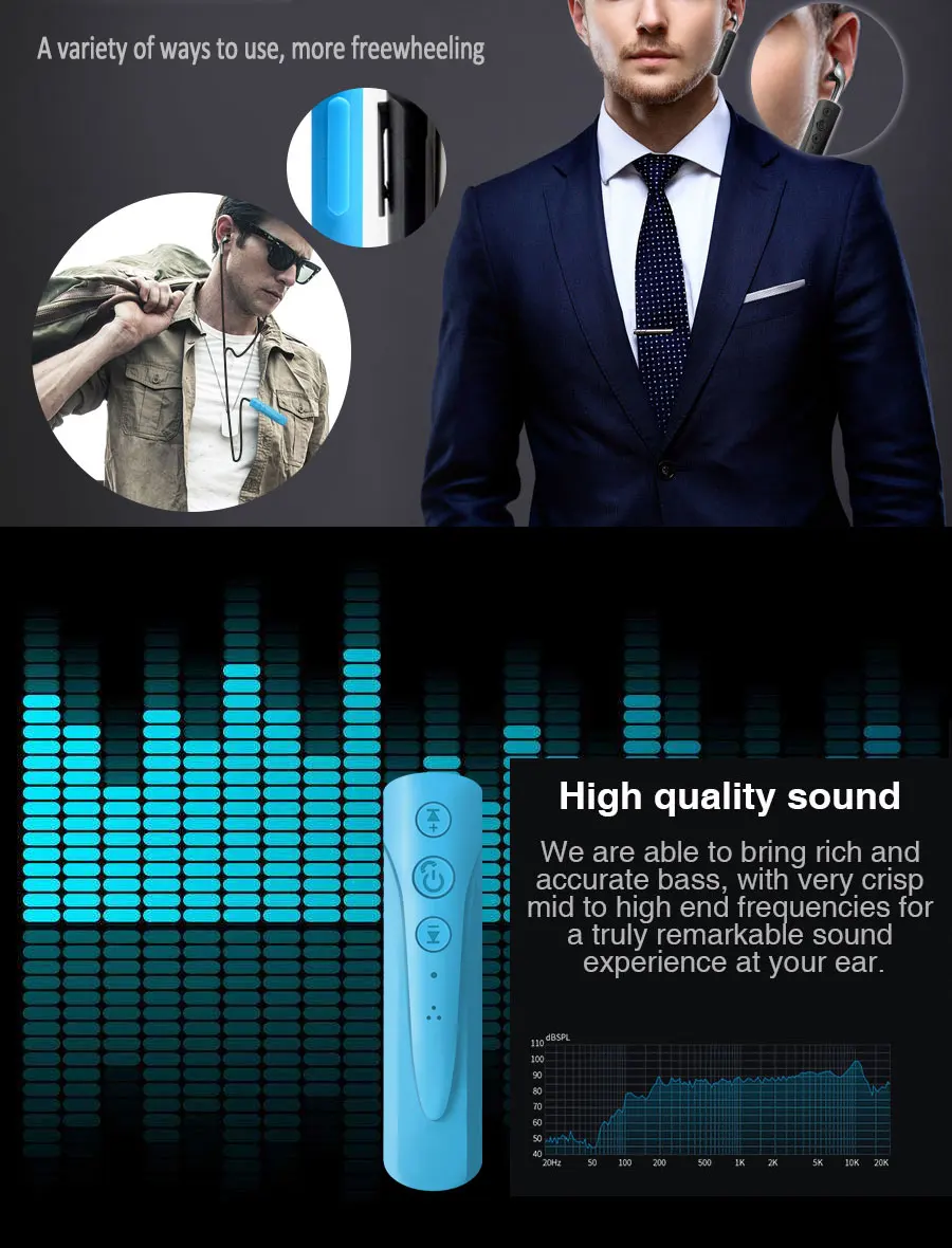 YOU FIRST 3,5 мм Bluetooth наушники приемник комплект громкой связи аудио Музыка AUX автомобильные Bluetooth наушники беспроводные с микрофоном