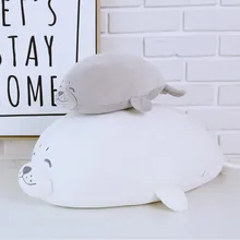 Sea World Animal Sea Lion Doll Seal Plush Toy Baby Sleeping Pillow Kids Stuffed Toys Gift for Girl 1pc 35cm/50cm
