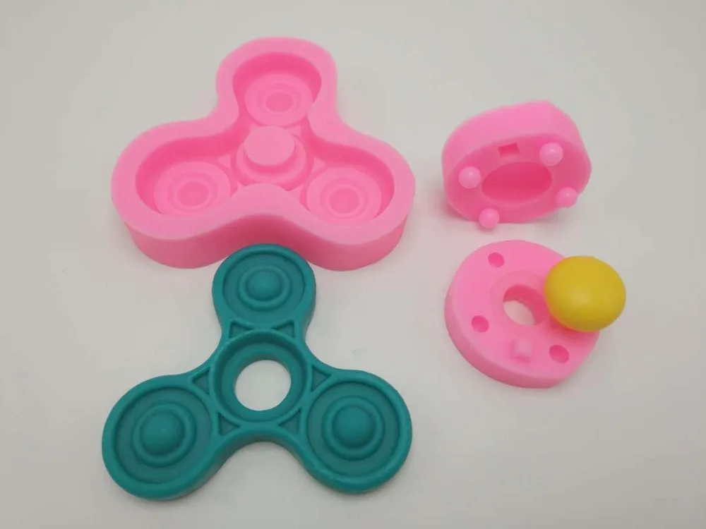 FIDGET SPINNER PIECE mold chocolate candy soap 