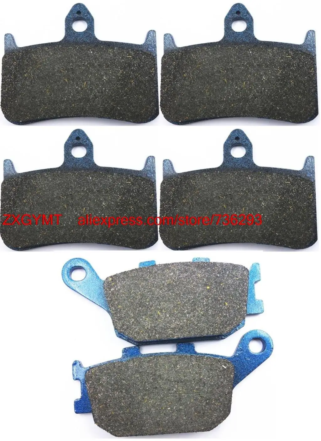 

Motorcycle Semi Met Brake Pads Set fit for HONDA CB1000 CB 1000 F ( Big One ) 1993 - 1997