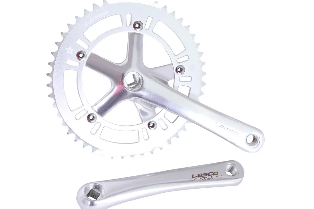 Professional Lasco Bicycle Crankset Single Speed 48T Fixed Gear Bike