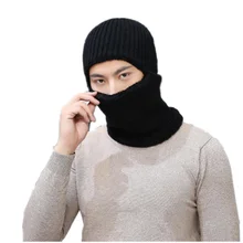 Последние Лидер продаж Мультифункциональный Вязаная Шапка Балаклава маска зимняя шерсть Шапки для взрослых обувь для мужчин и женщин шапочки толстые маска теплая шапка