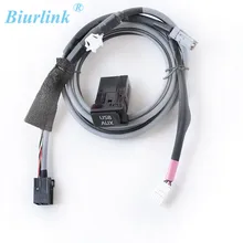 Biurlink USB AUX Интерфейс переключатель адаптер Жгут кабель комплект для Toyota Corolla Camry Reiz RAV4 Prius Verso Highlander
