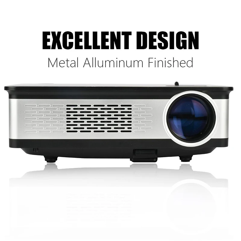 Wejoy LCD العارض L2 هوم سينما 1280*768 Proyector جهاز عرض (بروجكتور) ليد USB/HD/AV/VGA واي فاي فيديو مؤتمر لرجال الاعمال