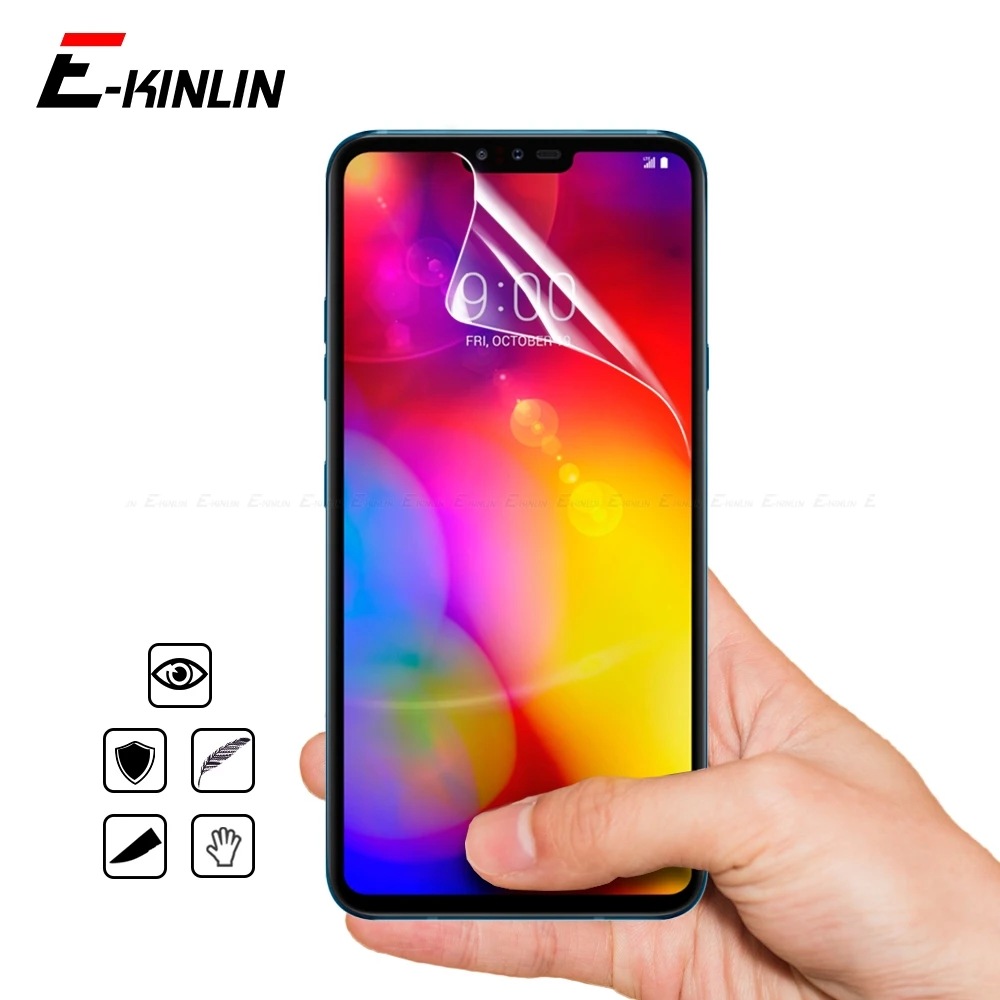 

2pcs/lot HD Soft Display Nano Explosion Proof Screen Protector Protective Guard Film For LG V30S V30 Plus V35 V40 ThinQ