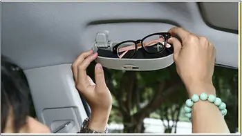

New Style!Car Front sun glasses case Gray For TOYOTA RAV4 2013 - 2017
