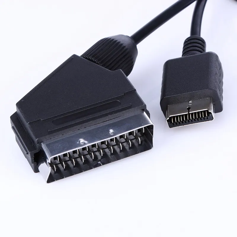 1 8 м RGB кабель Scart для Sony Playstation PS1 PS2 PS3 TV AV свинцовый провод замены соединительного
