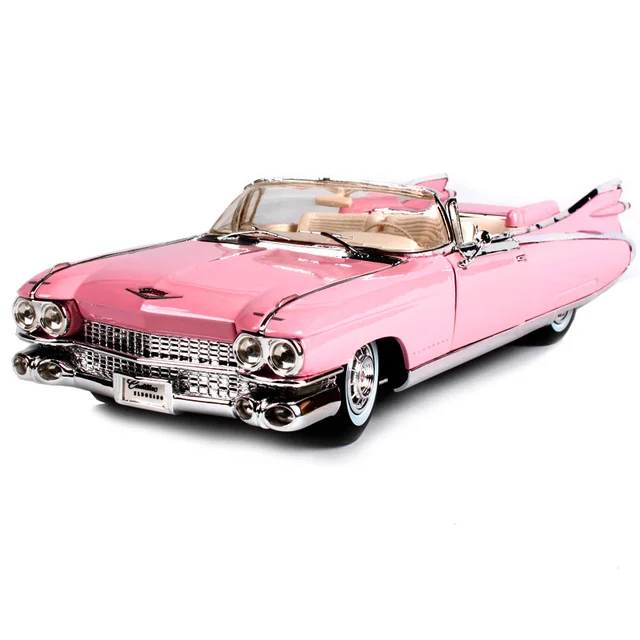 Maisto Cadillac Eldorado Biarritz Pink Car Diecast Convertible Limo Automobile Diecast Car Maisto Cadillac Eldorado Biarritz Pink Car Diecast Convertible Limo Automobile Diecast Car