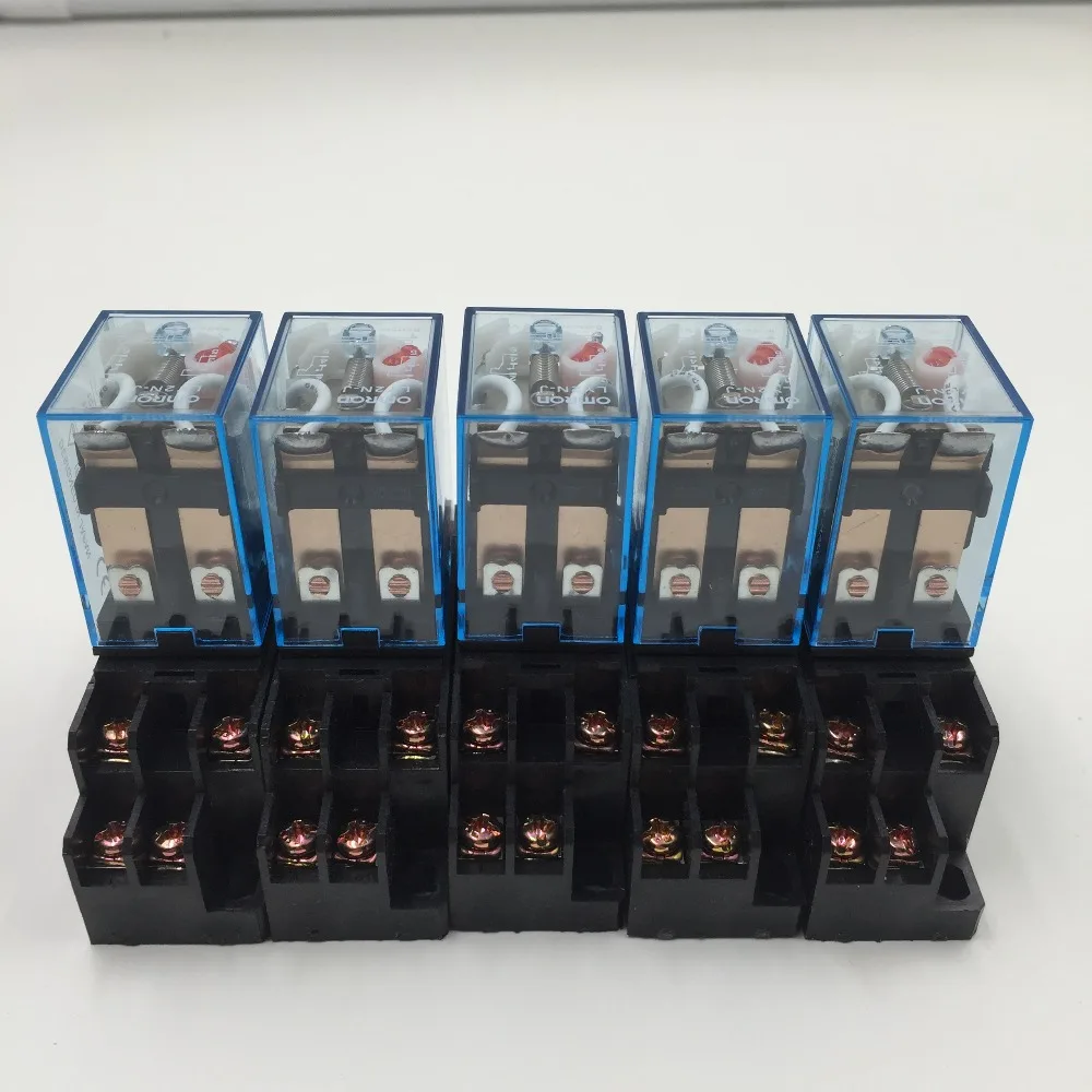 

10Pcs Relay LY2NJ 12V DC Small relay 10A 8PIN Coil DPDT