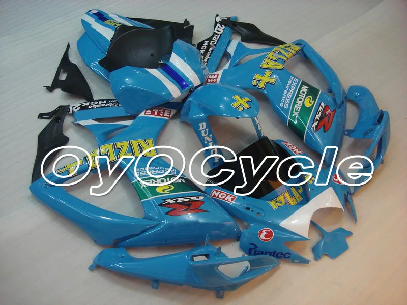 

For 06-07 Suzuki GSXR600 GSXR750 K6 K7 GSXR 600 750 Injection Motorcycle ABS Fairing Bodywork Kit 2006 2007 Sky Blue