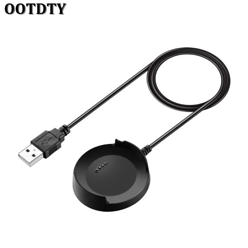 OOTDTY Высокое качество 1 м кабель USB быстрая зарядка данных клип Зарядная база для zte кварцевые ZW10 Смарт-часы
