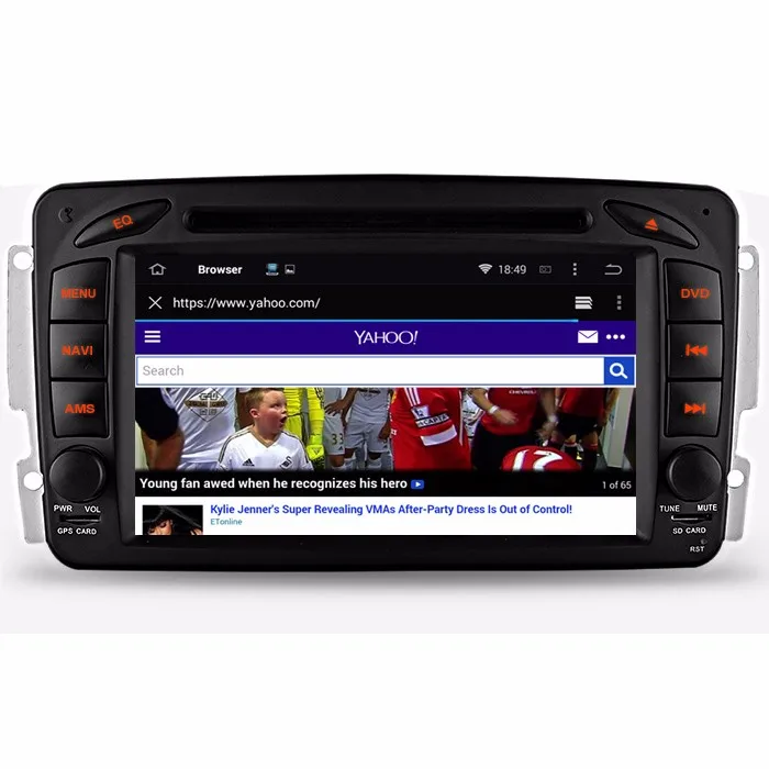 Sale Car DVD Player For Mercedes Benz W203 W208 W209 W210 W463 W163 W168 Viano 4G Octa Core 4GB RAM Android 6.0 8.0 7.1 GPS Radio 2