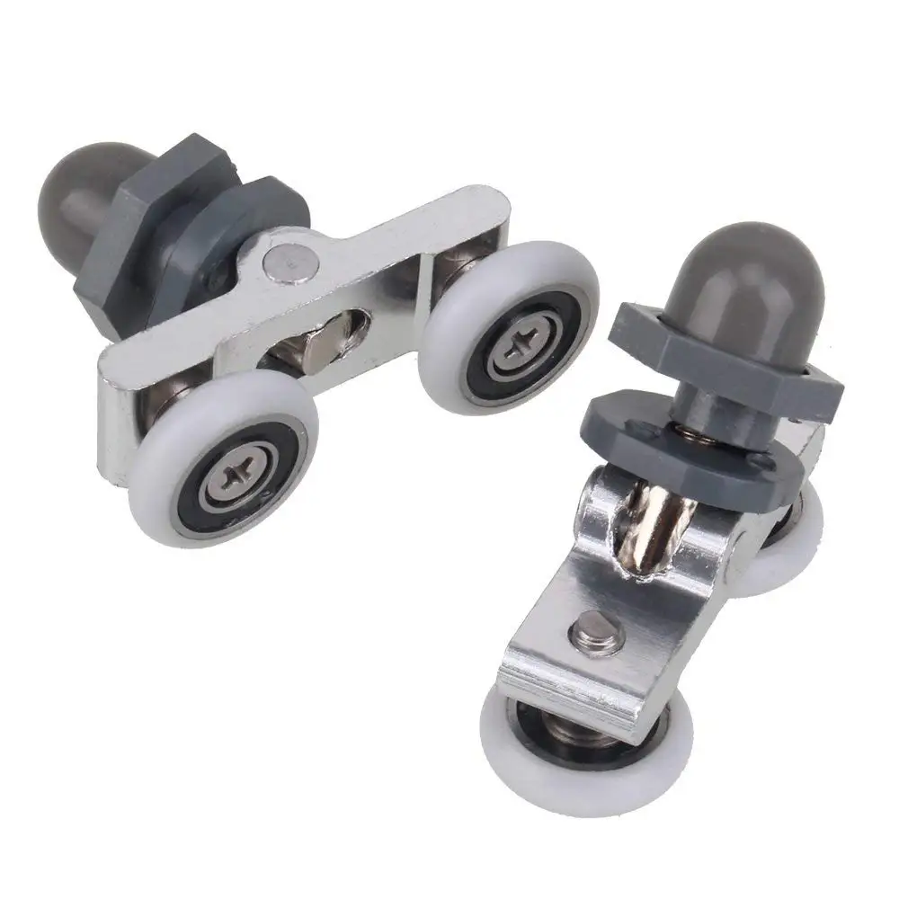 4pcs-25mm-Dia-Double-Sliding-Shower-Bath-Door-Rollers-Runners-Wheels-Pulleys (3)