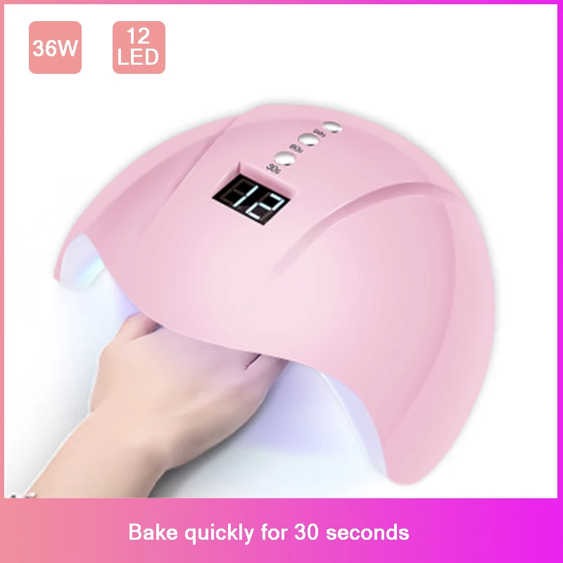 

Nail Dryer For Nail LED UV Lamp 36W MINI USB Lamp For Manicure LCD Display Drying All Gels Nail Polish Nail Art Tools