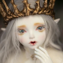 Frete grátis minifee hwayu vampiro elfo boneca bjd 1/4 sol menina lábios grossos amor sorriso bonito brinquedo para meninas fairyland mnf(China)