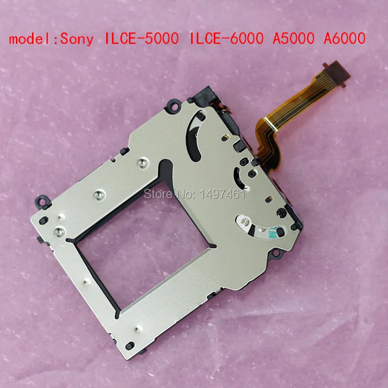 Grupo da Placa do Obturador com Lâmina Peças de Reparo para Sony Novo Cortina A6300 Câmera Ilce-6000 Ilce-6300 A6000 - Image 2