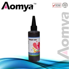 Aomya 2 бутылки x 100 мл BK цветные универсальные пигментные чернила для струйных принтеров Canon все модели Водонепроницаемые Яркие цвета чернила для печати