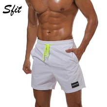 Sfit мужские пляжные шорты летние для водного спорта для плавания быстросохнущие Повседневные Дышащие водонепроницаемое нижнее белье шорты пляжная одежда