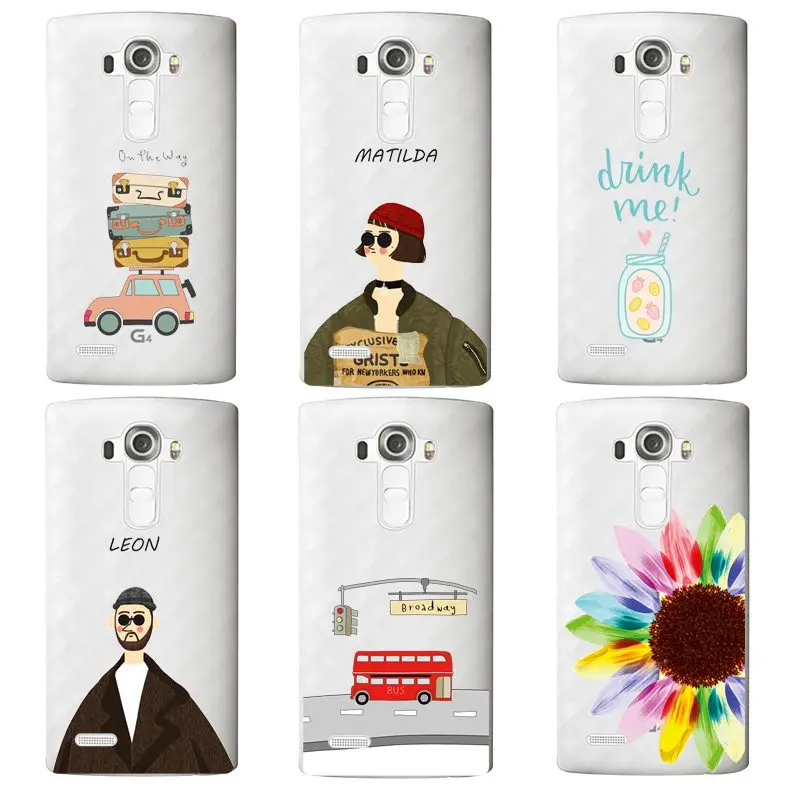 Мягкий прозрачный чехол для телефона из ТПУ с изображением подсолнуха LG G3 G4 G5 V10 K3