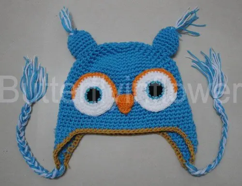 Baby Knitted Owl Hat Pattern