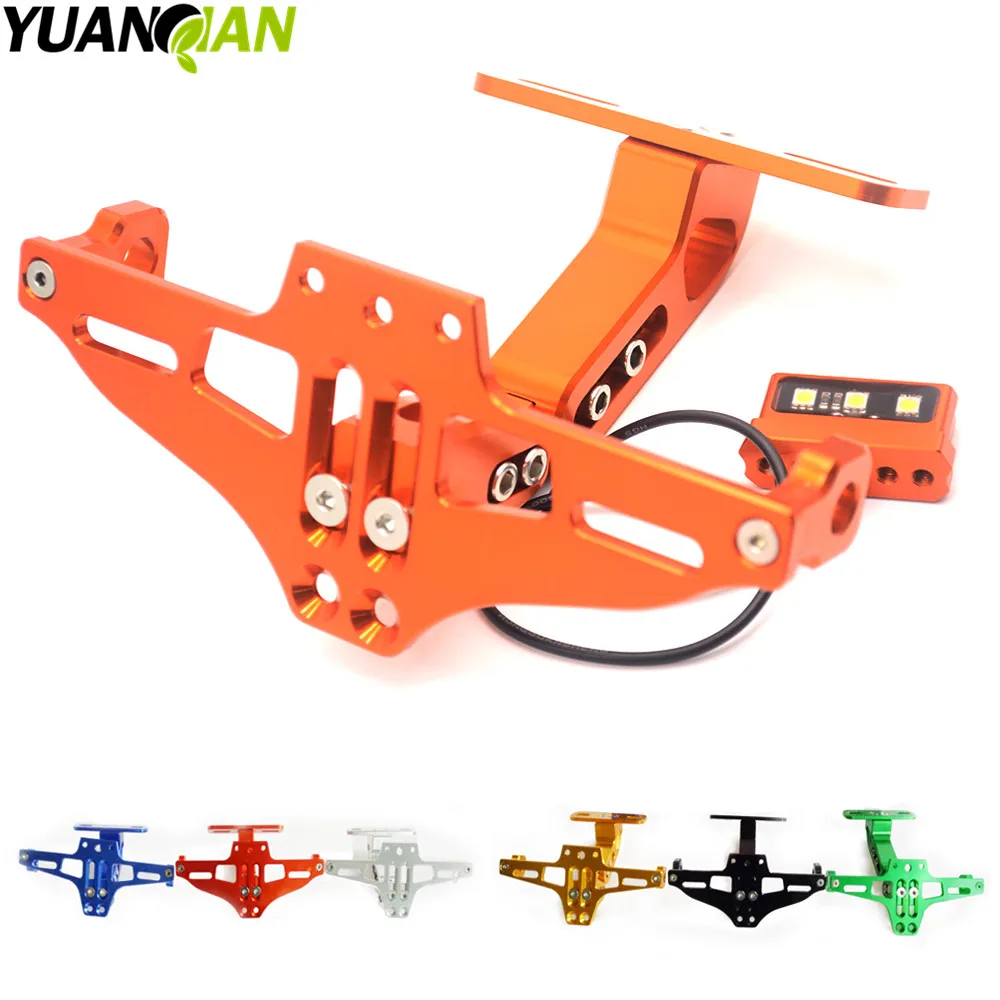 

CNC Motorcycle Adjustable Angle License Number Plate Frame Holder Bracket For HONDA PCX 125/150 PCX125 PCX150 MSX 125 MSX125 KTM