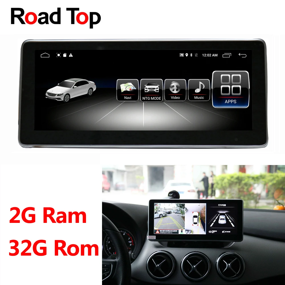 

10.25" Android 8.1 Car Radio GPS Navigation Bluetooth WiFi Head Unit Screen for Mercedes Benz 2012-2017 B160 B180 B200 B220 CDI