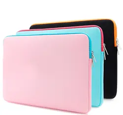Новый портативный ноутбук тетрадь случае для женщин мужчин рукав компьютер карман 11 "12" 13 "15,4" для Macbook Pro Air retina Carry 14 дюймов