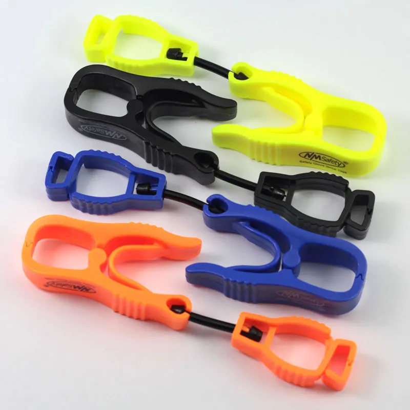 

NMSafety 100% Natural POM Safety Glove Guard Clip Holder plastic working clamp For Protective Hand clips.