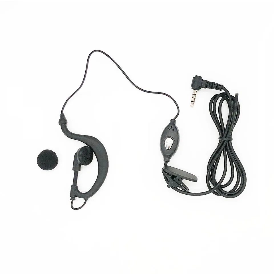 Baofeng Walkie Talkie гарнитура наушники Mic для BAOFENG UV 3R Transceiver 2 стороннее Радио аксессуары