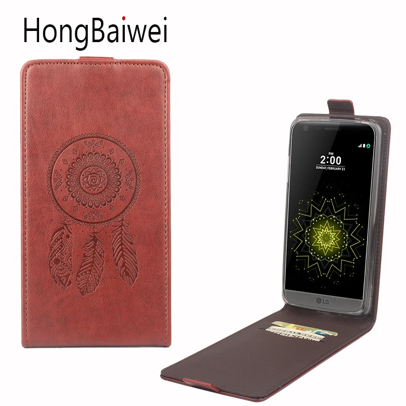 

HongBaiwei Case for LG LV5 Case Mandala Flower Vertical Flip Luxury Leather Phone Bag Cover for LG LV5