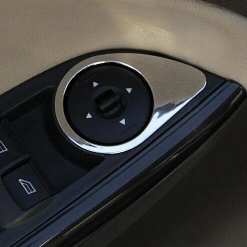 Carmilla автомобильный стеклоподъемник из нержавеющей стали, отделка ABS, кнопки для стеклоподъемника, наклейки для Ford Focus 3 MK3 4 MK4 2012