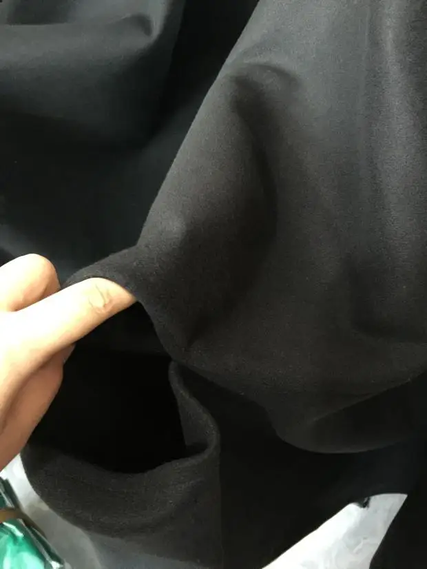 GETSRING жeнскaя зимняя кyрткa преувеличенный негабаритных плащ Batwing рукава женский