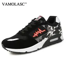 VAMOLASC New Men’s Comfortable Sport Running Shoes Breathable Lightweight Camouflage Outdoor Sneakers