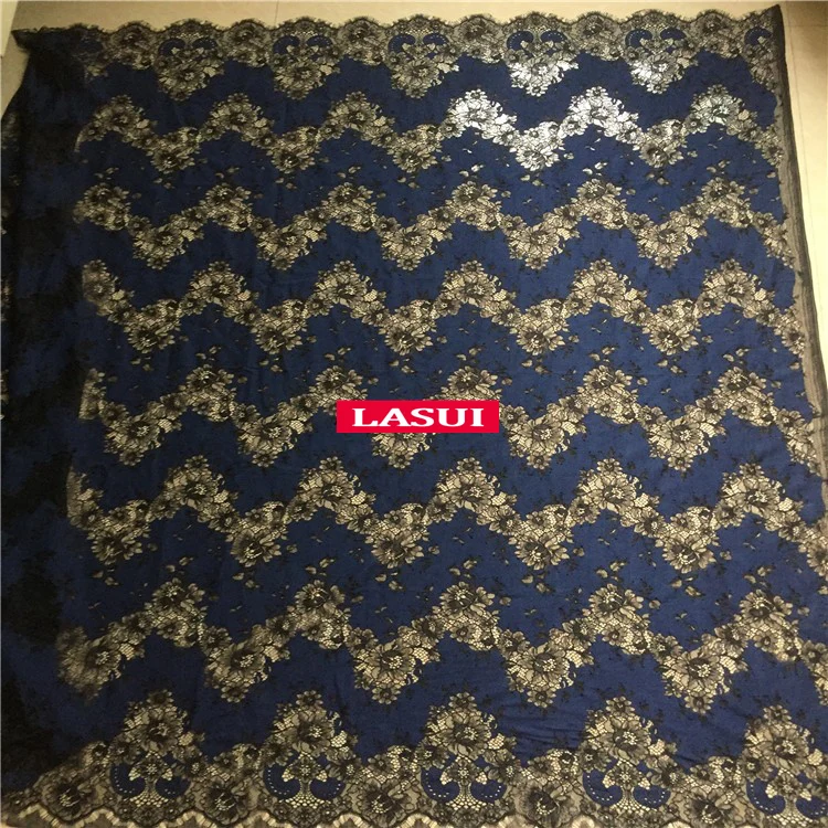 Lasui 1,5 м = 1 шт. высокого качества 23 цвет two-tone красивые ресницы кружевной ткани DIY платье рубашка ткань мягкая кожи C0157