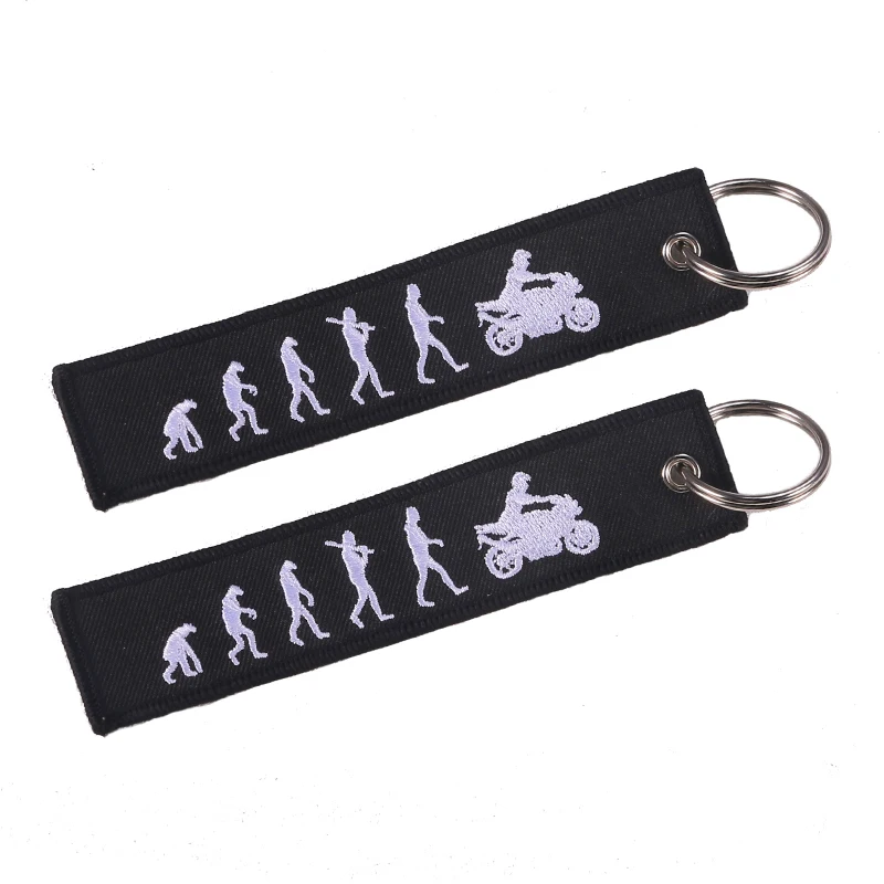 REMOVE-BEFORE-FLIGHT-Fashion-Evolution-Keychain-from-Apes-to-Motorcycle-Riding-Key-Chain-for-Cars-Novelty (2)