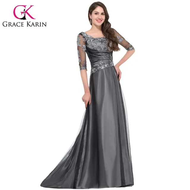 Grey Evening Dresses