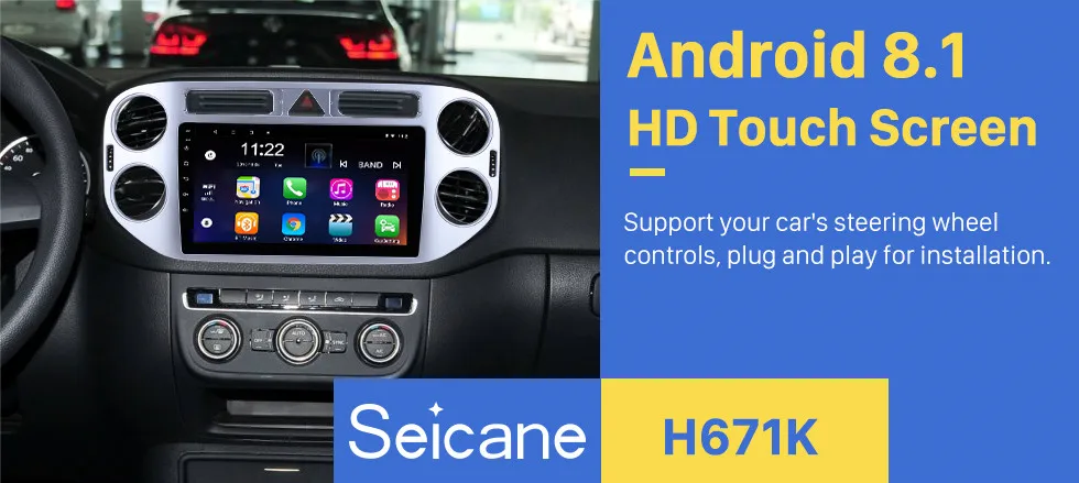Excellent Clearance Seicane Car Radio For 2010-2015 VW Volkswagen Tiguan GPS Multimedia Player Android 8.1 9 inch 3G WIFI 1080P Head Unit 0 Excellent Clearance Seicane Car Radio For 2010-2015 VW Volkswagen Tiguan GPS Multimedia Player Android 8.1 9 inch 3G WIFI 1080P Head Unit 0