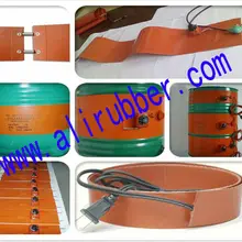 Кремния Барабаны нагреватель с цифровым термостат 250x1740 мм