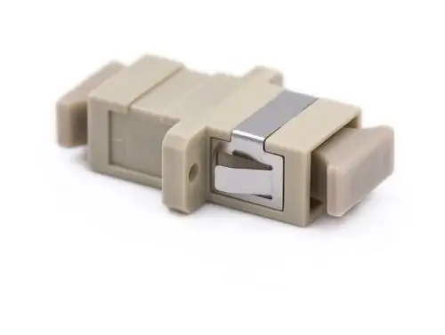 10pcs/lot SC multimode Adapter Single Mode Fiber Optic Connector-in