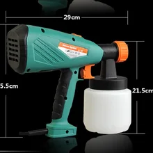 1 шт. 220 В Электрический распылитель краски спрей DIY Электрический Spritzpistole HVLP 800 мл