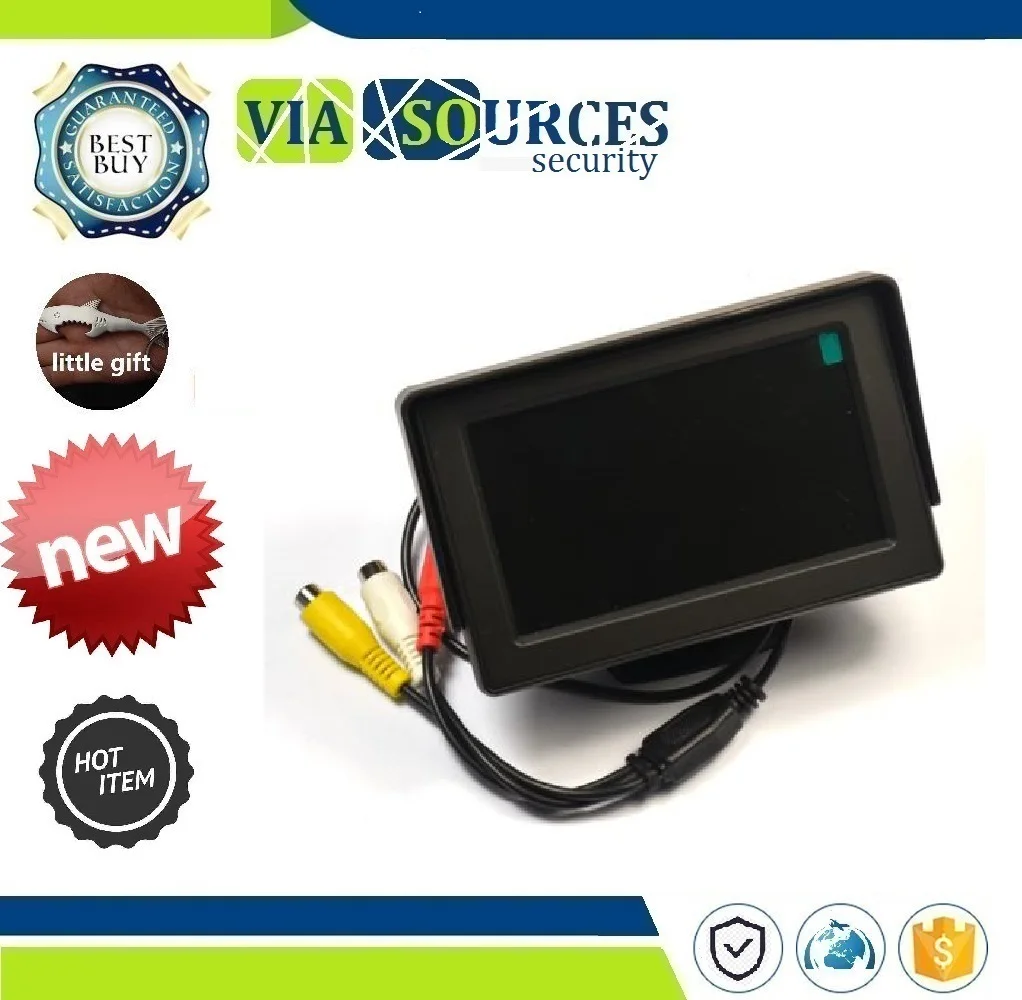 

CCTV Camera Test Monitor 4.3 inch TFT LCD Audio Video Security Tester