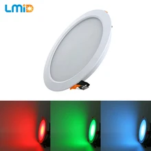 LMID DC24V 30W 36W Round  Panel LED Aluminum COB LED Panel Light Surface Mounted Downlight Ceiling Down Lamp