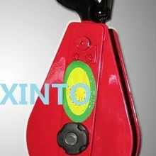 0,5 T подъемный захватывающий шкив блок, скользящая колесная цепь подъема блок подъемного крана слинг Материал обработки инструмент такелаж оборудование