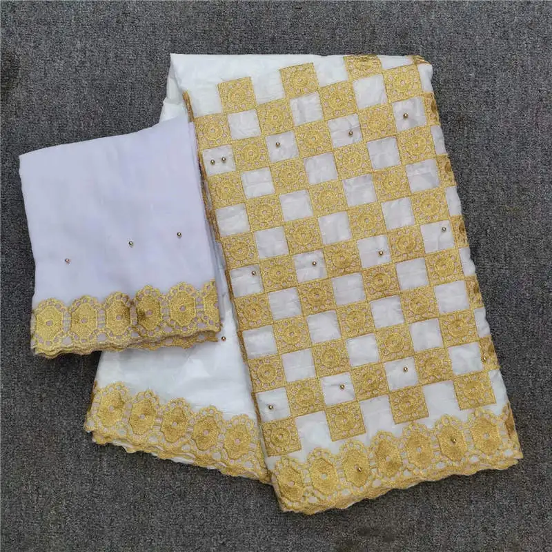 

African bazin riche getzner 2019 new arrival bazin riche fabric with embroidery beads bazin riche for women dress! HLF6122
