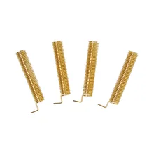 200 шт./партия 27 мм 315 МГц винтовые антенны Золотая медная сварочная антенна SW315-TH23