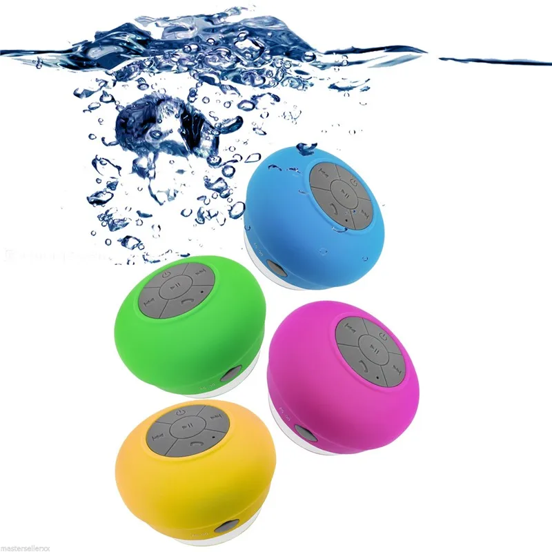 Bathroom BTS06 Water Resistant Shower Stereo Waterproof Wireless