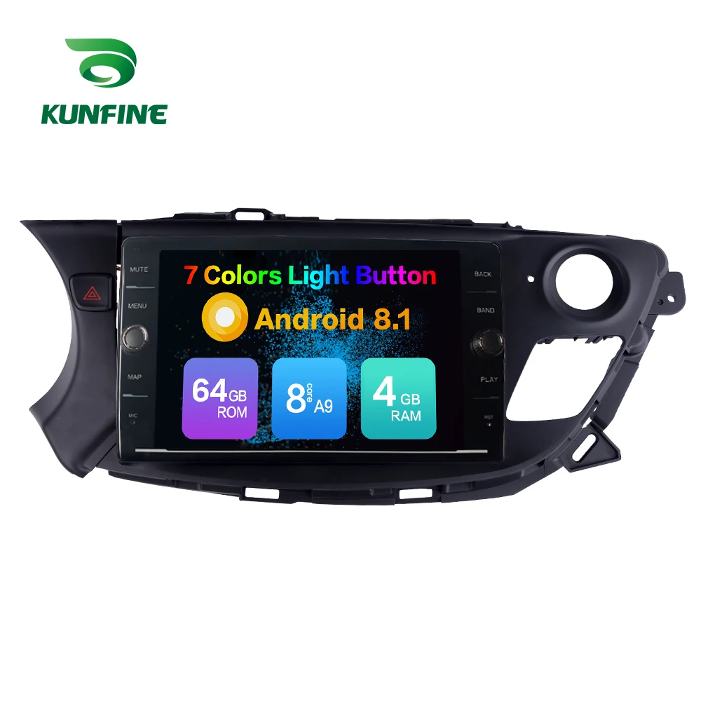 Discount Octa Core RAM 4GB Android 8.1 Car DVD GPS Navigation Player Deckless Car Stereo for Buick ENVISION 2014 Radio Unit 4G 2