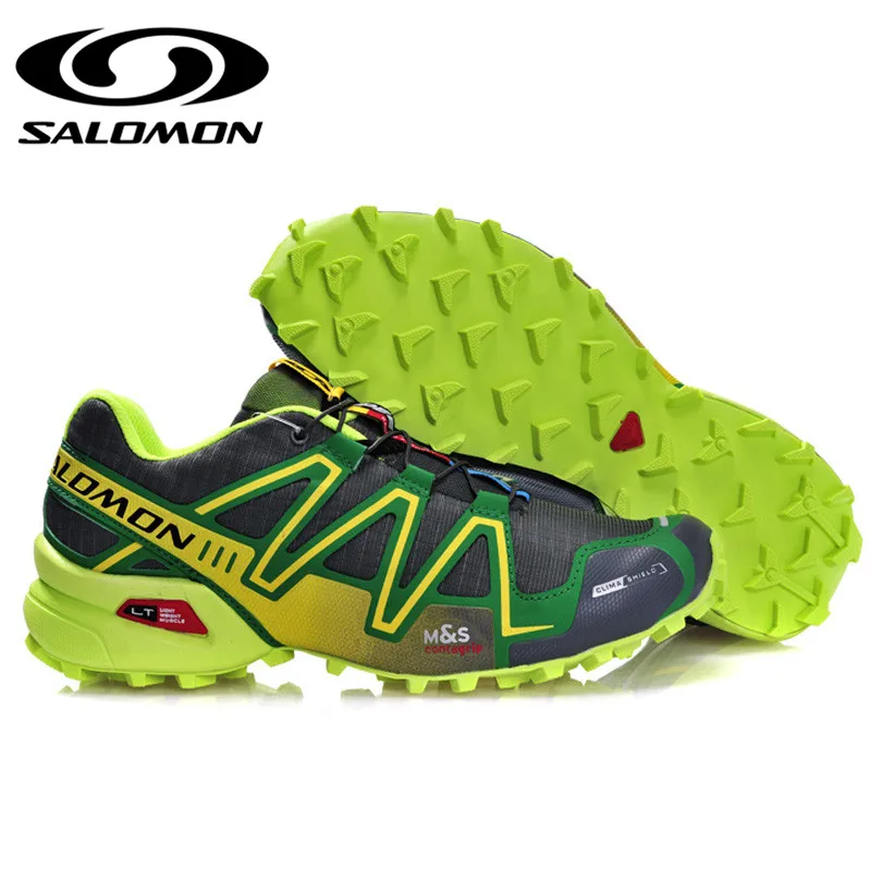 Salomon Speed Cross 3 Cs III Mens Running Shoes Professional Outdoor Male Air Mesh Athletic Sport Shoes Speedcroo 3 Size 40-46