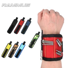 Прочный сильный магнитный браслет деревообрабатывающий Автомобильный ремонтный комплект для хранения поясной сумки для инструментов электрическая дрель гвозди-шурупы держатель инструментарий