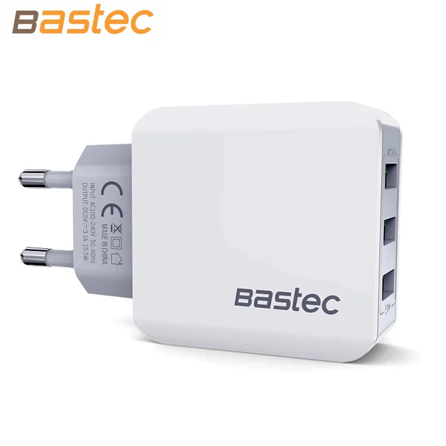 bastec 5v 3 1a 3 port smart travel usb charger adapter bastec 5v 3 1a 3 port smart travel usb charger adapter